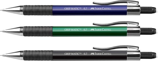 Lapiseira 0.7MM GRIP Matic Metal FABER-CASTELL Menor preço em Lapiseira 0.7MM GRIP Matic Metal FABER-CASTELL