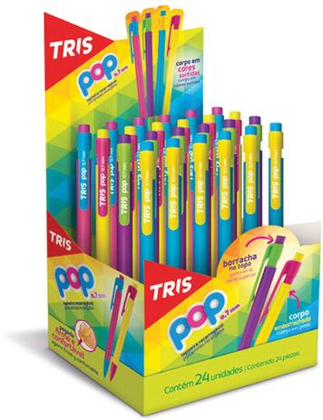 Lapiseira 0.7MM TRIS POP Cores Sortidas Summit Menor preço em Lapiseira 0.7MM TRIS POP Cores Sortidas Summit