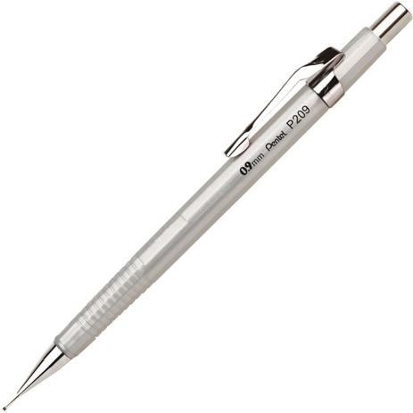 Lapiseira 0.9MM Pentel Prata Pentel Menor preço em Lapiseira 0.9MM Pentel Prata Pentel