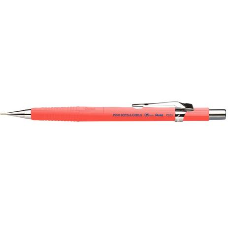 Lapiseira Pentel Boys Girls Sharp - P200 0.5 mm Salmao P205-SAPB Menor preço em Lapiseira Pentel Boys Girls Sharp - P200 0.5 mm Salmao P205-SAPB