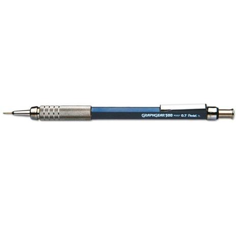Lapiseira Pentel Graphgear 500 Azul Marinho Pg527-c - 0,7mm Menor preço em Lapiseira Pentel Graphgear 500 Azul Marinho Pg527-c - 0,7mm