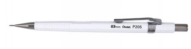 Lapiseira Pentel P205 0.5 Branca Menor preço em Lapiseira Pentel P205 0.5 Branca