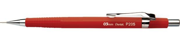 Lapiseira Pentel P205 0.5 Vermelha Menor preço em Lapiseira Pentel P205 0.5 Vermelha