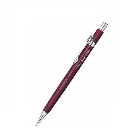Lapiseira Pentel P205 - Bordô - 0,5mm Japonesa - Nova Menor preço em Lapiseira Pentel P205 - Bordô - 0,5mm Japonesa - Nova