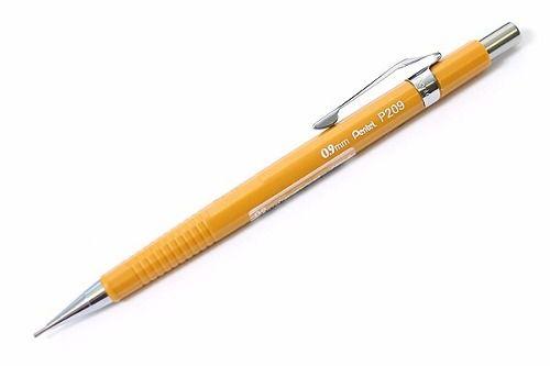 Lapiseira Pentel Sharp Original 0,9 P209 Cor Amarela Menor preço em Lapiseira Pentel Sharp Original 0,9 P209 Cor Amarela