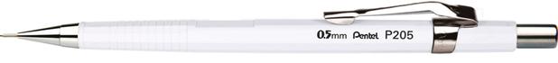 Lapiseira Pentel Sharp - P200 0.5 mm Branco SM/P205-W Menor preço em Lapiseira Pentel Sharp - P200 0.5 mm Branco SM/P205-W