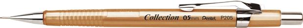 Lapiseira Pentel Sharp - P200 0.5 mm Ouro SM/P205-X Menor preço em Lapiseira Pentel Sharp - P200 0.5 mm Ouro SM/P205-X
