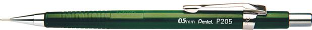 Lapiseira Pentel Sharp - P200 0.5 mm Verde SM/P205-D Menor preço em Lapiseira Pentel Sharp - P200 0.5 mm Verde SM/P205-D