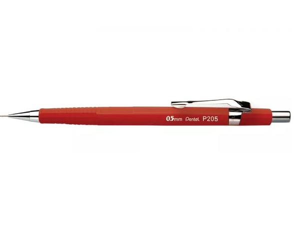 Lapiseira Pentel Sharp P205 - Vermelho Ferrari 0,5mm - nova Menor preço em Lapiseira Pentel Sharp P205 - Vermelho Ferrari 0,5mm - nova