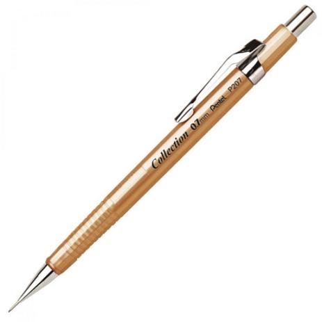 Lapiseira Pentel Sharp P207 - Dourada 0,7mm - nova Menor preço em Lapiseira Pentel Sharp P207 - Dourada 0,7mm - nova
