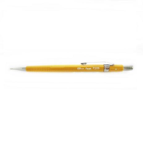 Lapiseira Pentel Sharp P209 Amarela 0.9mm - nova Menor preço em Lapiseira Pentel Sharp P209 Amarela 0.9mm - nova
