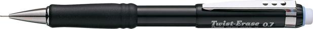 Lapiseira Pentel Twist-Erase 0.7 mm Preto QE517-A Menor preço em Lapiseira Pentel Twist-Erase 0.7 mm Preto QE517-A