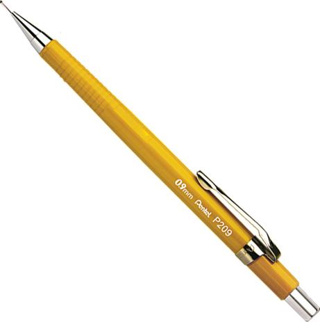 Lapiseira Sharp 0,9 mm Ref.P209 Pentel Avulso Menor preço em Lapiseira Sharp 0,9 mm Ref.P209 Pentel Avulso