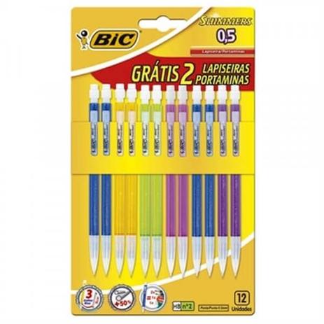 Lapiseira Shimmer 0,5mm Leve 14 Pague 12 Pack Promocional (Emb. contém 14un.) - BIC é ruim? Lapiseira Shimmer 0,5mm Leve 14 Pague 12 Pack Promocional (Emb. contém 14un.) - BIC é boa?