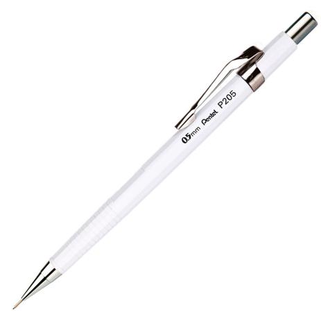 Menor preço em Lapiseira Técnica Pentel Branca Sharp P205 de 0.5mm - P205-W