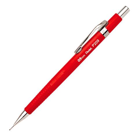 Lapiseira Técnica Pentel Vermelha Sharp P209 de 0.9mm - P209-FR Menor preço em Lapiseira Técnica Pentel Vermelha Sharp P209 de 0.9mm - P209-FR