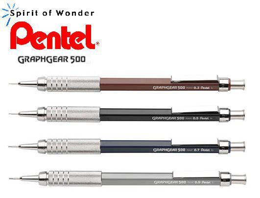 Lapiseira Tecnica Profissional Pentel Graphgear 500 Menor preço em Lapiseira Tecnica Profissional Pentel Graphgear 500