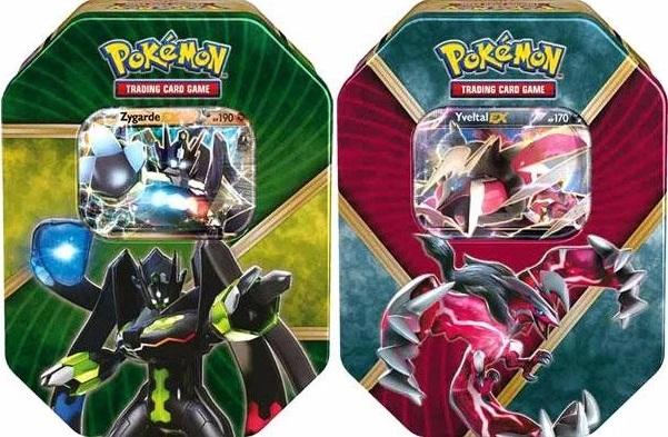 Lata Pokemon EX Kalos Zygarde + Lata Pokemon EX Kalos Yveltal - Combo Menor preço em Lata Pokemon EX Kalos Zygarde + Lata Pokemon EX Kalos Yveltal - Combo