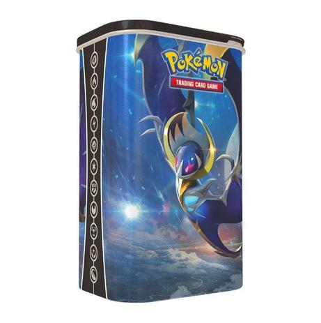 Lata Porta Cards Pokémon Lunala - Copag Menor preço em Lata Porta Cards Pokémon Lunala - Copag