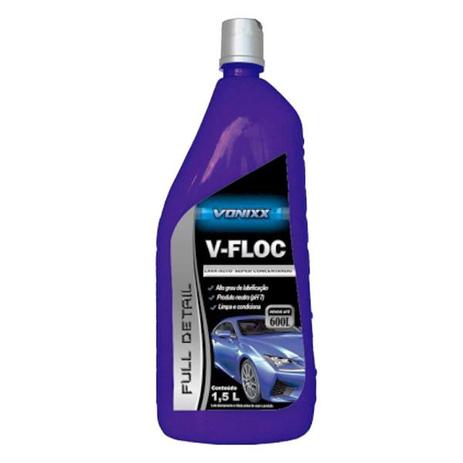 Lava-Auto Super Concentrado V-Floc 1,5L Vonixx Menor preço em Lava-Auto Super Concentrado V-Floc 1,5L Vonixx