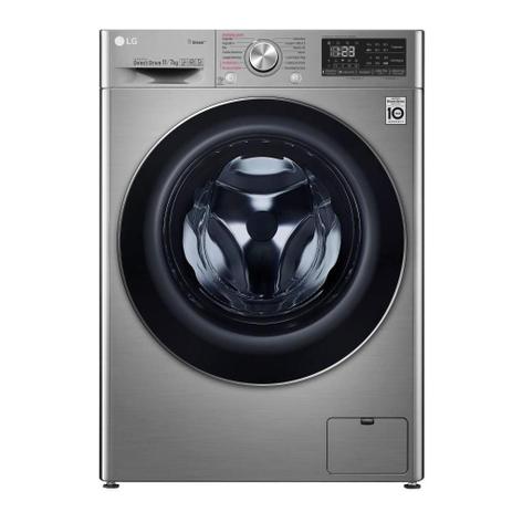 Lava e Seca LG com Inteligência Artificial AI DD VC4 Inox 11Kg