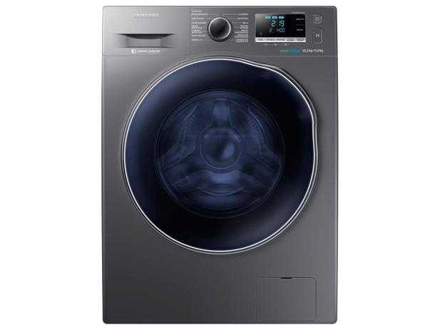 Lava e Seca Samsung 10,2kg Inox WD6000 - 13 Programas de Lavagem