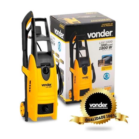 Lava Jato Lavadora 1800w Lav1800 Vonder 110v Alta Pressão Menor preço em Lava Jato Lavadora 1800w Lav1800 Vonder 110v Alta Pressão