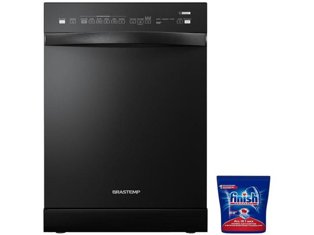 Lava-louças Brastemp BLF14BE - 14 Serviços + Detergente Finish Tabs 30 Unidades Menor preço em Lava-louças Brastemp BLF14BE - 14 Serviços + Detergente Finish Tabs 30 Unidades