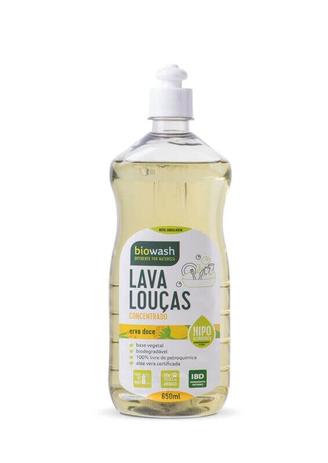 Lava Louças Detergente Natural Erva-doce 650ml Biowash Menor preço em Lava Louças Detergente Natural Erva-doce 650ml Biowash