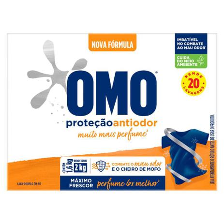 Lava-Roupas em Pó Omo Sports 1,6kg Menor preço em Lava-Roupas em Pó Omo Sports 1,6kg