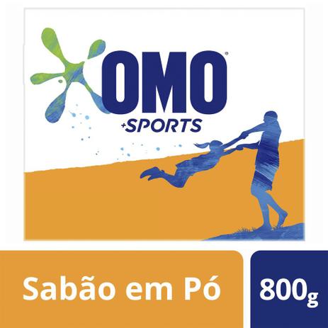 Lava-Roupas em Pó Omo Sports Caixa 800g é boa?