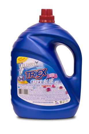 Lava Roupas Líquido Aroma Max Blue Com 5 Litros Triex Menor preço em Lava Roupas Líquido Aroma Max Blue Com 5 Litros Triex