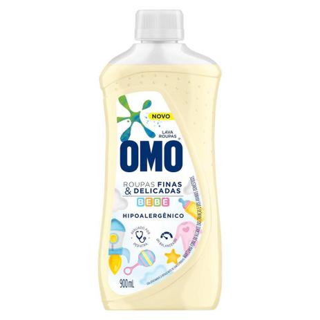Lava-Roupas Líquido Omo Bebê Roupas Finas e Delicadas 900ml é boa?