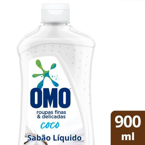 Lava-Roupas Líquido Omo Roupas Finas e Delicadas Coco 900ml Menor preço em Lava-Roupas Líquido Omo Roupas Finas e Delicadas Coco 900ml