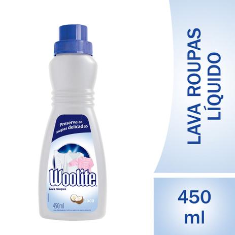 Lava Roupas Liquido Woolite Coco 450ml Menor preço em Lava Roupas Liquido Woolite Coco 450ml