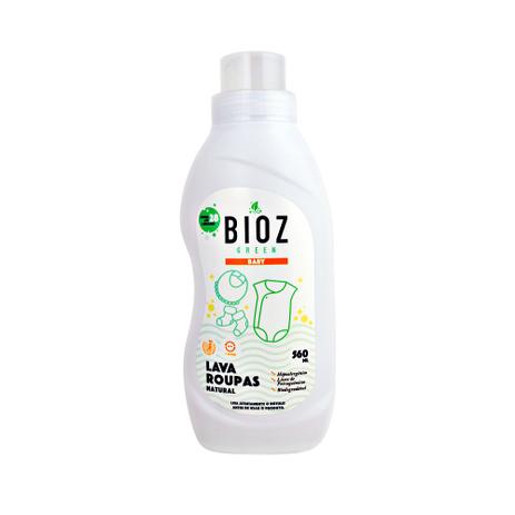 Lava Roupas Natural Baby 560ml BioZ - Bioz green Menor preço em Lava Roupas Natural Baby 560ml BioZ - Bioz green