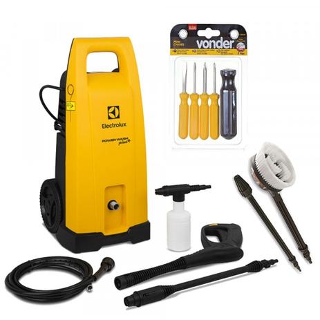 Lavadora de Alta Pressão Electrolux Power Wash Eco Plus EWS 31 Kit Ferramentas  110V é boa?