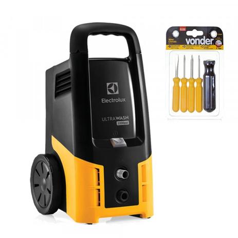 Lavadora de Alta Pressão Electrolux Ultra Wash Kit Ferramentas UWS31 220V Menor preço em Lavadora de Alta Pressão Electrolux Ultra Wash Kit Ferramentas UWS31 220V