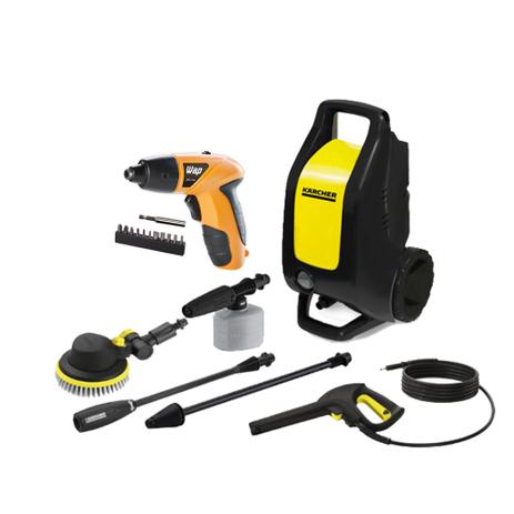 Lavadora de Alta Pressão K3.100 Kit Conquest  220V - Karcher é boa?