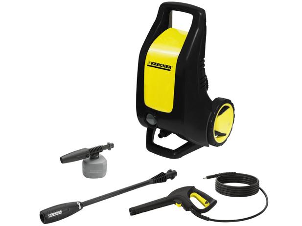 Lavadora de Alta Pressão Karcher K2 2500 Black - Mangueira 3m Aplicador de Detergente Menor preço em Lavadora de Alta Pressão Karcher K2 2500 Black - Mangueira 3m Aplicador de Detergente
