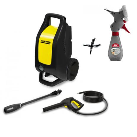 Menor preço em Lavadora de Alta Pressão Karcher K3 Work + Mop Limpa Vidros Wap  110V