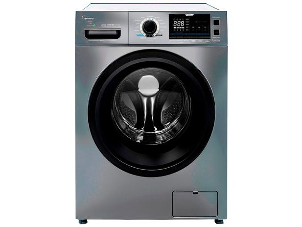 Lavadora de Roupas Midea Storm Wash LFA11X1 - Inverter 11kg Cesto Inox 16 Programas de Lavagem Menor preço em Lavadora de Roupas Midea Storm Wash LFA11X1 - Inverter 11kg Cesto Inox 16 Programas de Lavagem