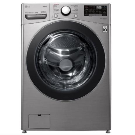Menor preço em Lavadora e Secadora LG Smart 17kg Aço Escovado 110V WD17SV2S6B