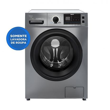 Lavadora Grafite Metálico STORM WASH Midea 11kg Inverter Tambor 4D