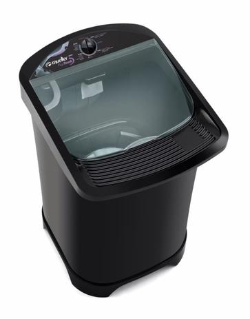 Lavadora Semiautomática Tanquinho Poptank - 5 kg - Preta - Mueller Menor preço em Lavadora Semiautomática Tanquinho Poptank - 5 kg - Preta - Mueller