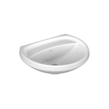Lavatório Ravena/Izy Branco 45,5x36cm - Deca Menor preço em Lavatório Ravena/Izy Branco 45,5x36cm - Deca