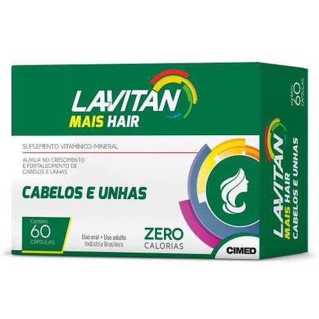 Lavitan Hair 60cps Promoção - Queda Capilar - Cimed Menor preço em Lavitan Hair 60cps Promoção - Queda Capilar - Cimed