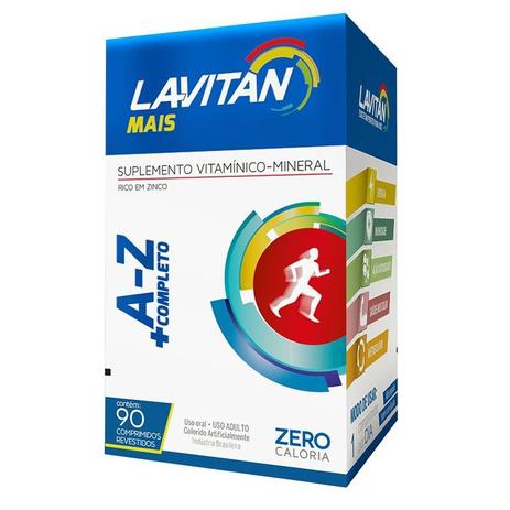 Lavitan Mais A-Z com 90 Comprimidos - Cimed Menor preço em Lavitan Mais A-Z com 90 Comprimidos - Cimed