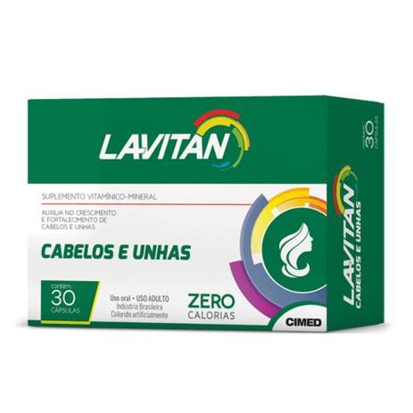 Lavitan Mais Hair 30 Cápsulas - Cimed Menor preço em Lavitan Mais Hair 30 Cápsulas - Cimed