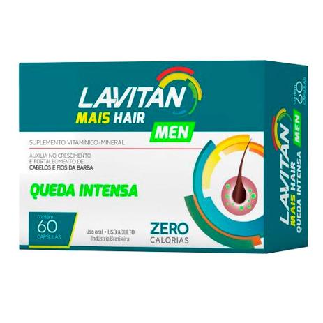 Lavitan Mais Hair Men Cimed 60 Comprimidos Menor preço em Lavitan Mais Hair Men Cimed 60 Comprimidos